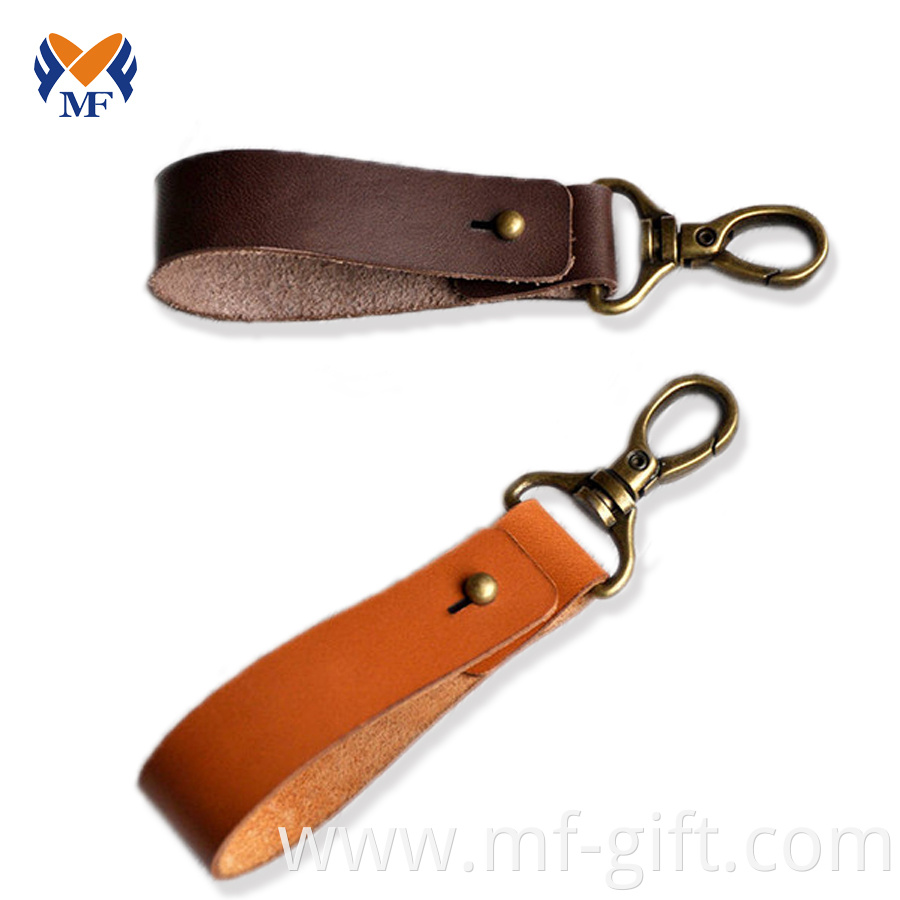 Leather Keychain Strap